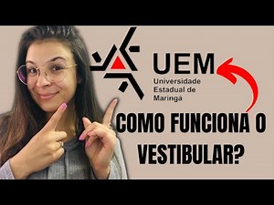 COMO FUNCIONA O VESTIBULAR DA UEM? - ASSUNTOS QUE MAIS CAI NA PROVA DA UEM.