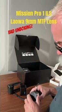 Unboxing GoPro Mission Pro 1 ILS and 9mm Laowa Lens! #unboxing #gopro #missionpro1ILS