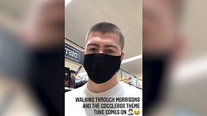 Tom Malone Jr can't run from Gogglebox even when he's shopping