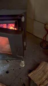 What can possibly go wrong…. how close my hand was to touching the fire place 😳😝🪵🔥 Should of had the gloves on 🧤 #fireplace #wood #cold #tassie #rp #retinitispigmentosa #blindness #lowvision #visionimpaired | Reggie Bird