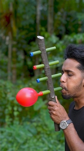 Amazing Balloon and six colourful Balloon art #Diy #Craft #bamboo #Idea