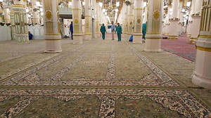 Rawdah (Riyazul Jannah) in Masjid Nabawi, Madinah