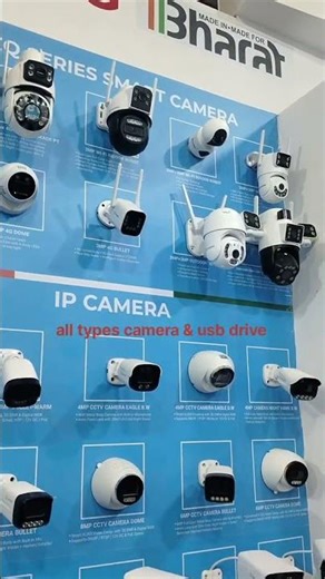 All types of cctv camera & usb types device.
