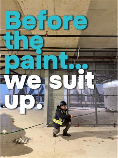 Hard hats on 🪖because the best paint jobs start before the paint ever goes up. Today’s walk-through took us from tight mechanical areas to long concrete corridors and open spaces. We check every surface, plan the prep, and keep safety details locked in from start to finish. ✅🎨 Want your commercial space done once and done right? DM us “QUOTE” and we’ll get you started. #SoulPainters #CommercialPainting #IndustrialPainting #PaintingContractor #BehindTheScenes #Jobsite #ConstructionLife #SafetyF