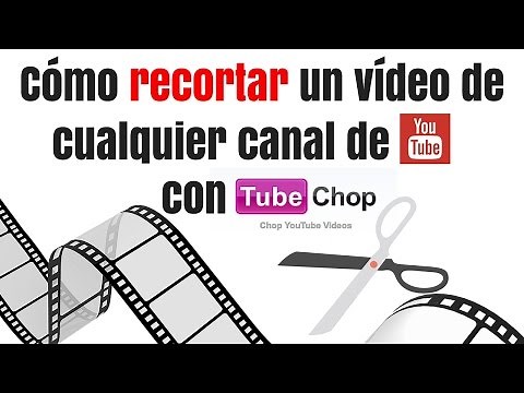 Cropping a youtube video of any channel with Tubechop