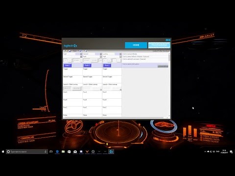 Elite Dangerous X52 Pro easy set up for mode switching (Part 1)