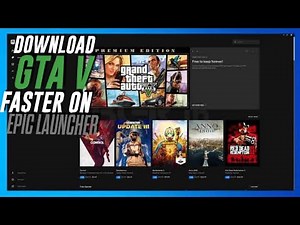 How to increase Epic launcher download speed / Speed up GTA 5 or other games download speed