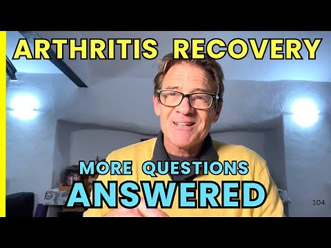 OSTEOARTHRITIS RECOVERY - More Questions Answered #osteoarthritis #arthritisrelief