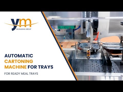 Automatic #CartoningMachine for ready meal #trays