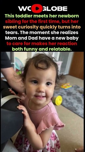 Toddler Meets Her New Baby Sibling… Then Realizes THIS 😂👶