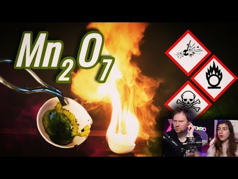 Реакция на На что способен ГЕПТАОКСИД МАРГАНЦА?