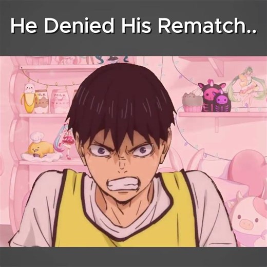 He denied his rematch. #anime #funny #shortvideo #shorts #memes #meme #rage #short #ragebait