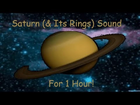 🪐 1 Hour of Saturn and Saturn Rings' Real Sound 🪐