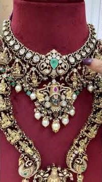 Gold Temple Jewellery Bridal Collection 2024 | Traditional South Indian Bridal Sets
