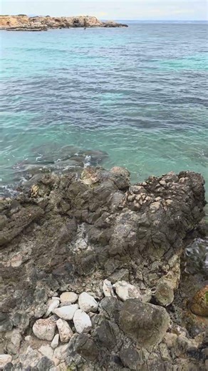 Evening Sea Cliffs | Mediterranean Sea | Spring Mallorca #peacefulwaves #mallorca #beach