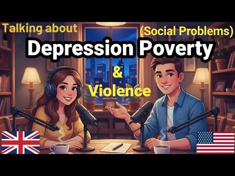 Talking About Social Problems in English | Real-Life English Conversation | English Learning Podcast
