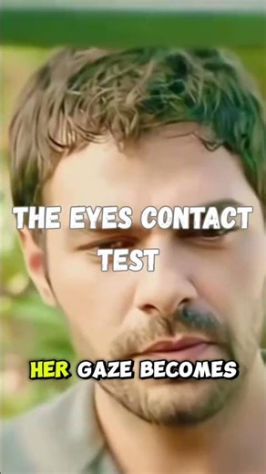 The eyes contact test