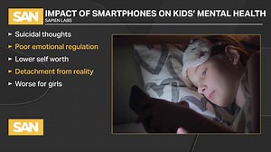 Smartphone use in kids under 13 linked to depression, suicidal thoughts: Study