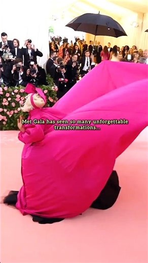 That one stunning transformation from the Met Gala. 💎✨ #fashion #runway #supermodel #metgala