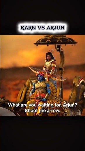 KARN VS ARJUN,Karn and Arjun Battle #shorts #viral #shortvideo #short #trending #bhakti #motivation
