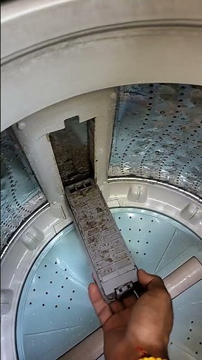 Samsung fully automatic washing machine filter cleaning guide #ekdumtheek #reels #viral