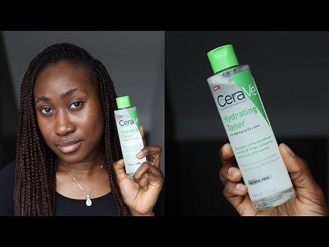 How to Use Cerave Hydrating Toner | Alcohol-Free Toner | @TamunoAbbey