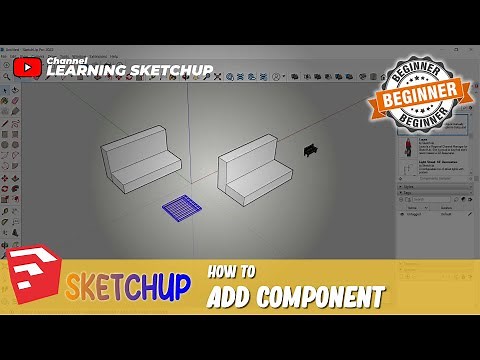 Sketchup How To Add Component