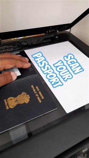 How to scan a passport for visa application? | Apply for Visa | Scan Documents #scanner #visa #pdf