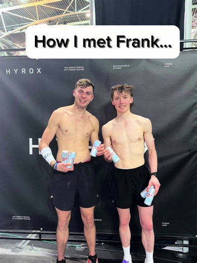 Met Frank, my pro doubles partner… 5 hours before the race… outside McDonald’s in Turin 🍔🇮🇹 You honestly couldn’t write this stuff. I first heard of Frank back at Dublin Hyrox he was 1st on the podium, I was 3rd in Open Doubles. Shook his hand that day and instantly recognized sheer class . Fast forward a few weeks… We follow each other on Instagram, share training stories, message back and forth occasionally nothing major. After I started to take Hyrox seriously and my first Pro Solo Hyrox i