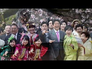 安倍さん ピアノ演奏【花は咲く】