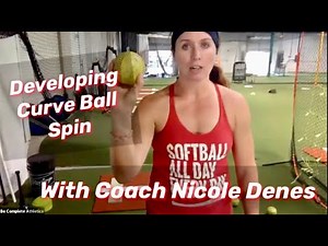 Developing curve ball spin: fastpitch softball pitching