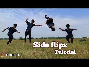 Side flips tutorial in easy way | How to side flips by bimal Rana | side flips