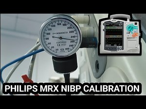 PHILIPS MRX NIBP CALIBRATION #nibpcalibraton #philipsmrx #defibrillator