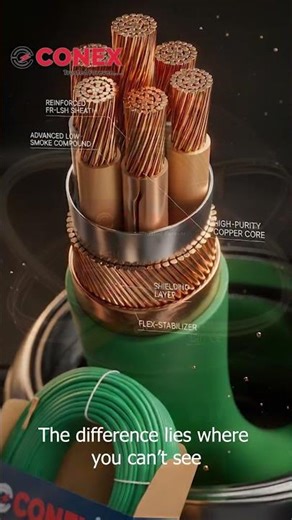 Powering Every Connection with Safety & Performance | CONEX FR-LSH Wires ⚡
