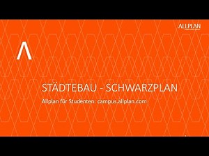 Quicktip Städtebau: Erstellung eines Schwarzplans mit Allplan