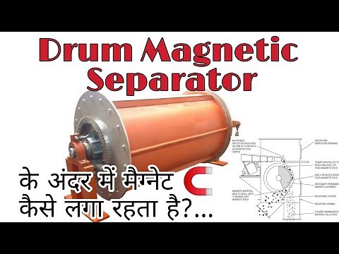 Magnetic Drum Separator | Drum Magnetic Separator