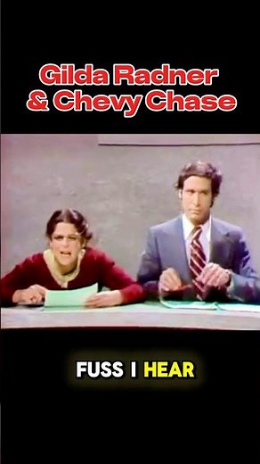 Emily Litella & Chevy Chase on “Eagle Rights”. SNL 1970s. #comedy #funny #comedians #SNL #funny