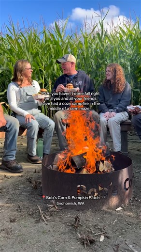 These chilly fall days in October just got better… host your own campfire at our farm this season by reserving one of our fire pits located within our 12 acre corn maze! We take care of your supplies and even maintain the fire while you enjoy the corn maze and make new, unforgettable memories! 🧡🍂🔥🪵 Go to our website now to make a reservation and plan your next gathering - October weekends are filling up fast, but we have availability 7 days a week! Don’t miss out! #campfire #cornmaze #fallac
