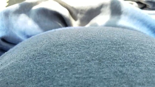 8 month pregnant ASMR 🤰 | Build Up On A Moving Baby Belly 👶