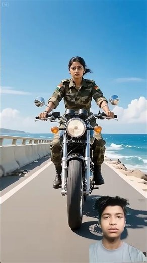 Army girl ne dadi ko bachaya