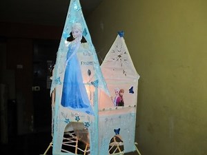 DIY: MANUALIDADES ANTORCHA CASTILLO FROZEN
