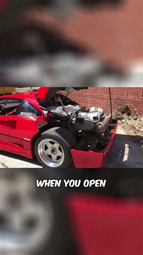 F40: Exposed Engine!