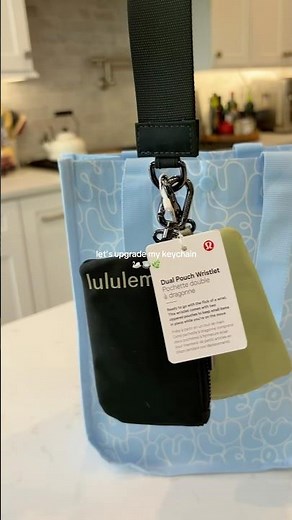 Let's upgrade my keychain with lululemon 🌱🦒 #lululemon #keychain #haul