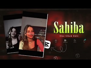 Instagram Trending Reels video Editing || sahiba song Capcut template || Artistrajk