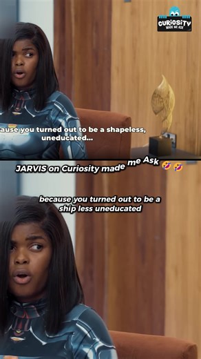 JARVIS on Curiosity made me Ask 🤣🤣#fyp | jarvis