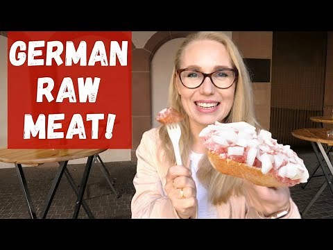 Trying raw meat in Germany - 7 Raw pork & raw beef German dishes