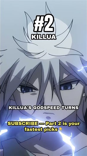 Ranking the 5 FASTEST Anime Characters (By Speed) ⚡