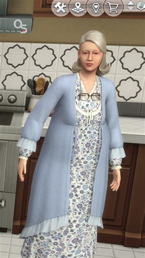 My sim beat death #TheSims4