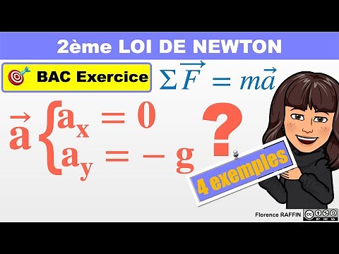 NEWTON'S 2ND LAW / Exercise / Terminale