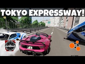 BeamNG Drive - ASSETTO CORSA Mod in BeamNG! Tokyo Shuto C1 Expressway